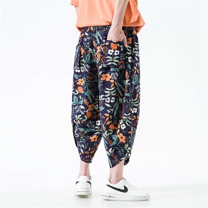 2025新中式风民族风尼泊尔风格碎花电商A057-K366-P40，男装民族服装，电商A057B