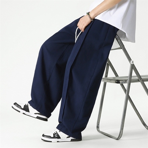 夏季新款 大码日系港风复古工装休闲裤哈伦阔腿裤中性风 K302/P65图片
