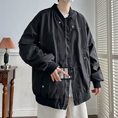 A930-P62春秋季复古潮牌机能宽松棒球服美式简约飞行员夹克男，男装夹克，星座512-6