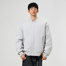 冬季clean纯色棒球服领棉服加厚短款棉衣HZ8815-特P68不议价，男装棉衣，星座610B-1
