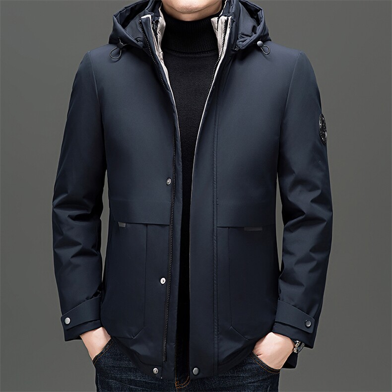 中年羽绒服男士2026年冬季加厚保暖三合一可拆卸商务休闲外套男款,男装羽绒服,电商B212（原钱塘6029）