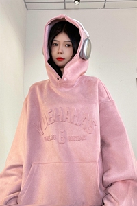 抖音供货、重磅显瘦卫衣秋连帽宽松D223A-DY-LPWY716-特p60图片