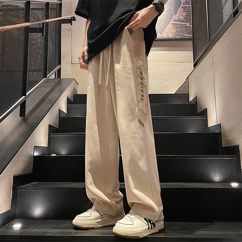 潮流宽松休闲裤潮牌高街长裤A161-K509-P35图片