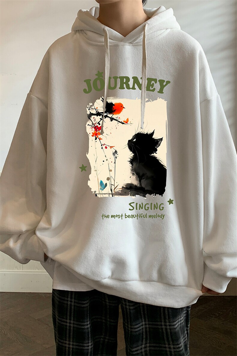 连帽卫衣男大码胖子帽衫大号运动服WY2433-P35,男装卫衣,电商A040