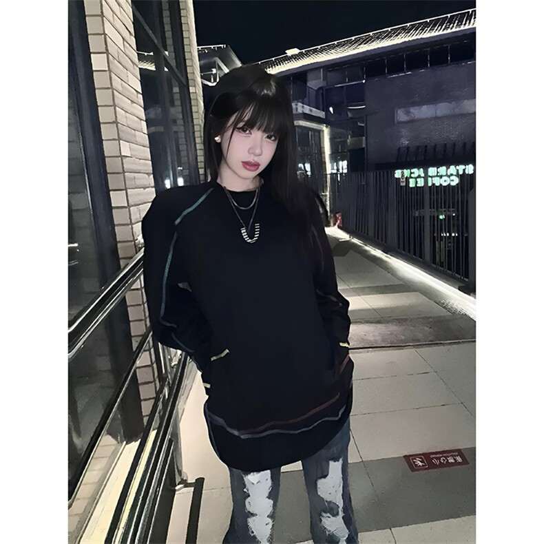 美式高街解构工艺速干长袖T恤衫男女款防晒上衣户外运动骑行服潮,男装防晒衣,电商A443