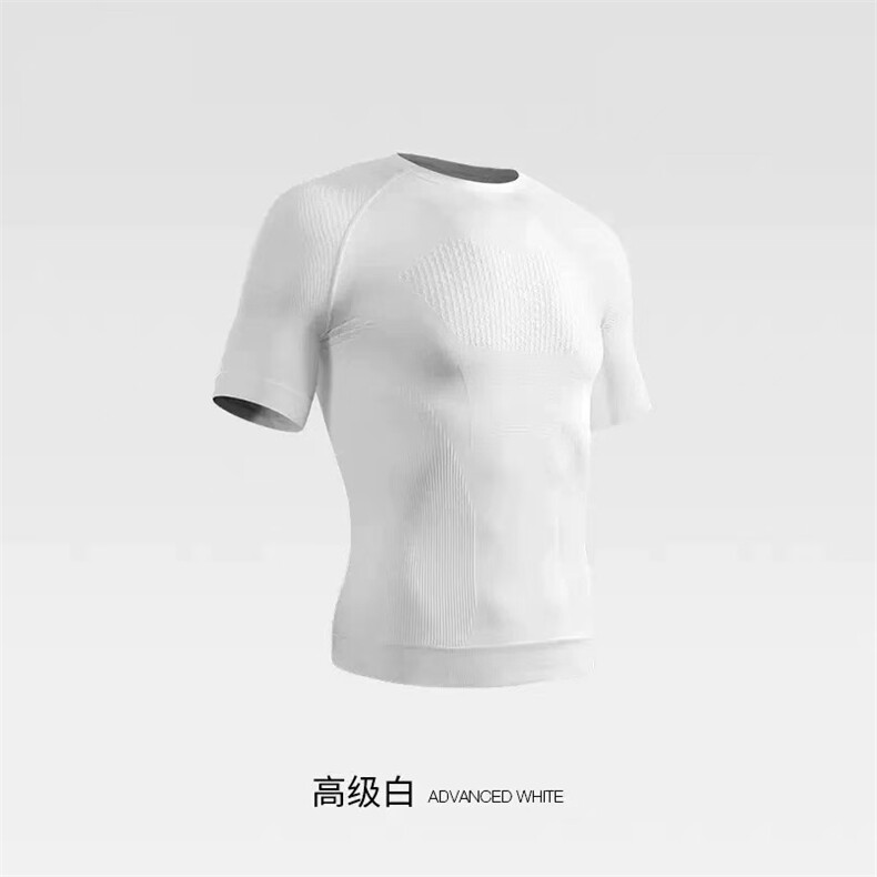 美式修身吸湿排汗训练健身运动短袖运动速干圆领上衣T恤DT23P35,男装T恤,电商D256-1(原A064-1)