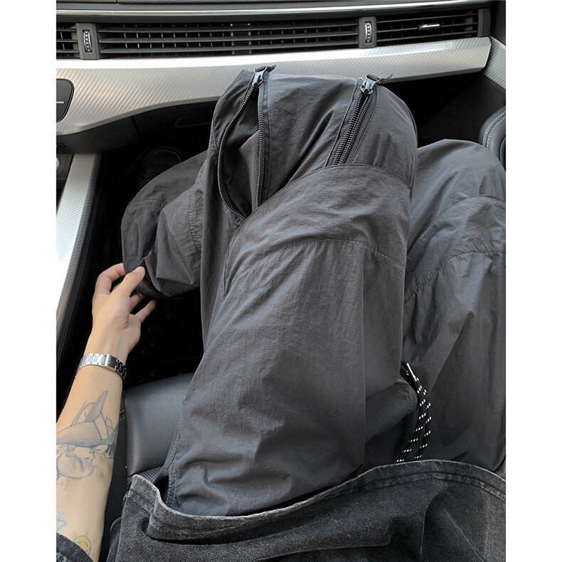 秋季新款拉链冲锋裤工装裤KK389P65控89,男装工装外套,星座712