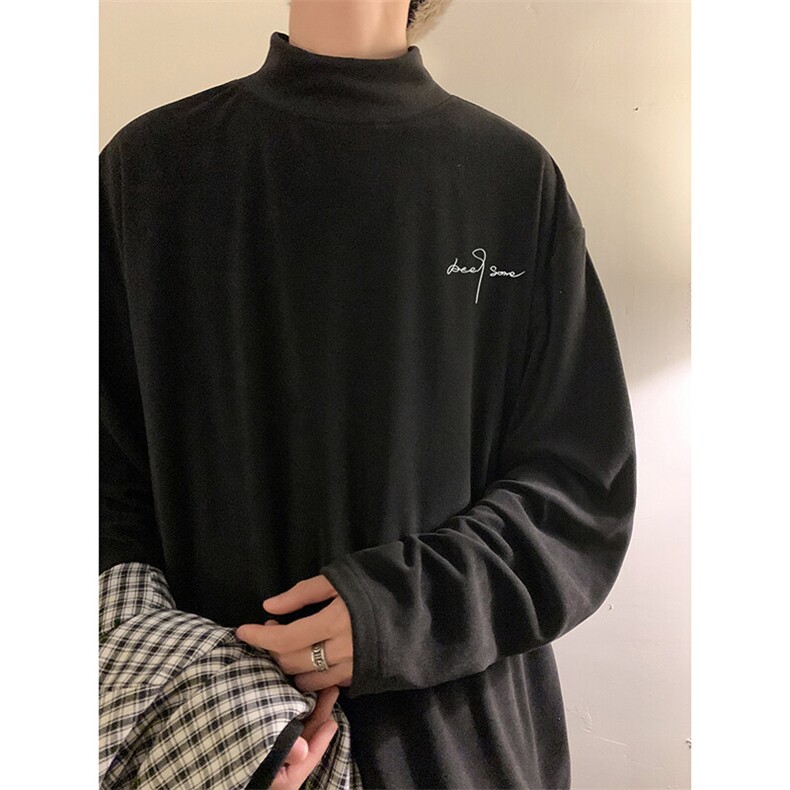 量大优可提供视频冬季德绒打底衫HD019-1-DR4509-P30,男装针织衫/毛衣,电商019-1