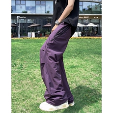 夏季新款潮流美式伞兵裤男宽松百搭直筒休闲裤，男装休闲裤，星座410-7