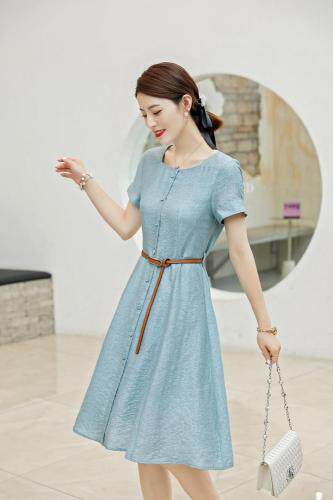 夏装新款连衣裙，女装连衣裙，依歌贝诺