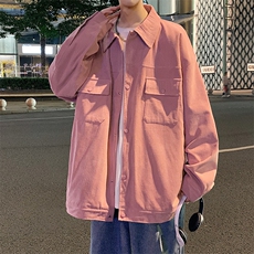港风灯芯绒工装夹克男上衣外套JK761特P65，男装夹克，星座1204-3