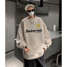 抖音得物供货提供视频秋冬重磅美式麂皮绒圆领卫衣JY390，男装卫衣，电商A486