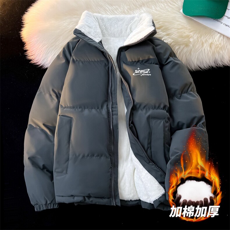 抖音得物品质深度库存三防面料加绒加厚棉衣外套冬棉服WM11106P85，男装棉衣，电商A486