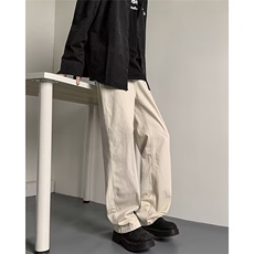 美式工装裤男春秋季高街宽松cleanfit直筒休闲裤阔腿裤KA641，男装休闲裤，星座1116A-1（原606A）