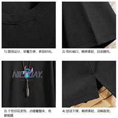 Q11173-P30春夏季七分袖t恤男大码五分袖男短袖中袖砖墙挂拍，男装T恤，电商A040A