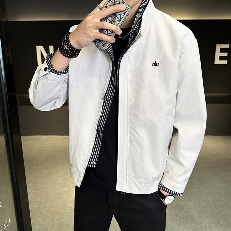 JK892-P852026年春季新款男装时尚夹克ins潮立领工装外套男,男装夹克,星座507A（原星座306B-2）