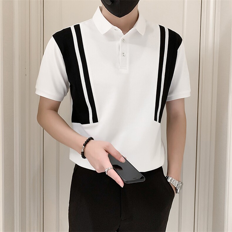 社会小伙短袖T恤男2025新款夏季潮牌A313-1-32302-P4868元,男装T恤,电商A313-1