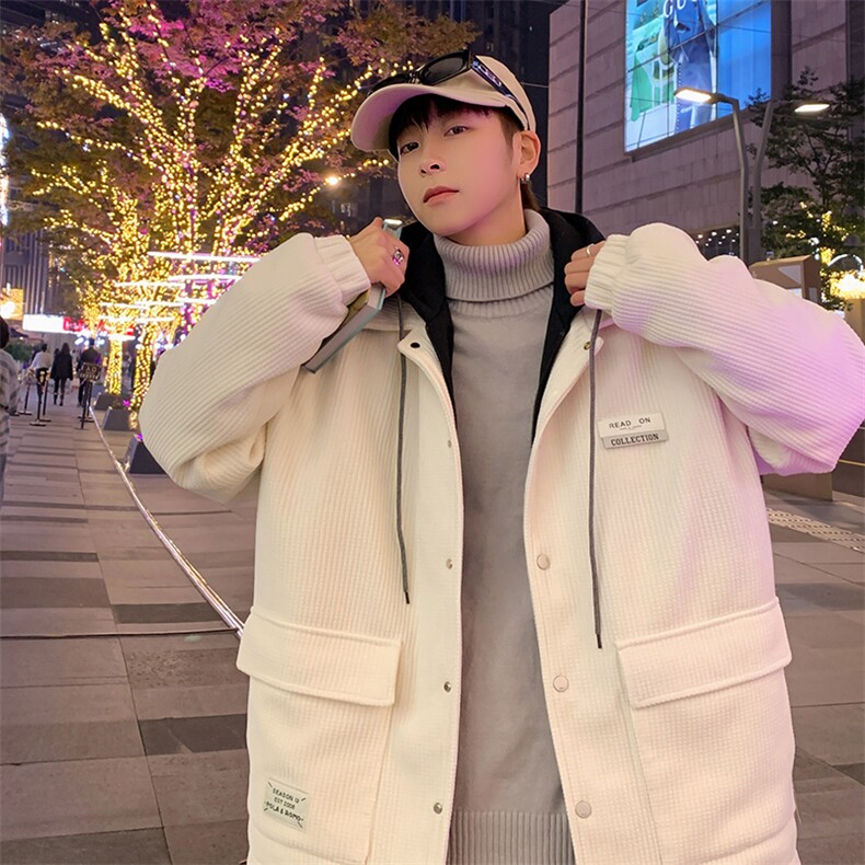 90白鸭绒i服ns港风韩版男加厚保暖外套工装羽服8627-p220图片