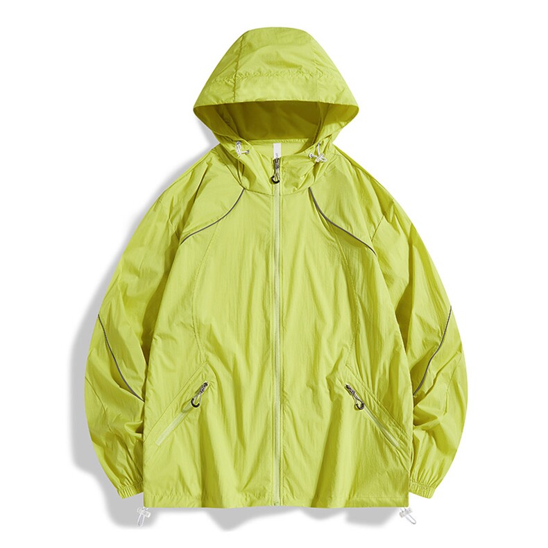 UPF50+有报告凉感轻薄透气宽松大码潮流防晒服DQC658-P48，男装防晒衣，电商B306