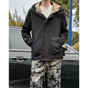A178-JK016-P75   连帽外套防风防泼水冲锋衣夹克男图片