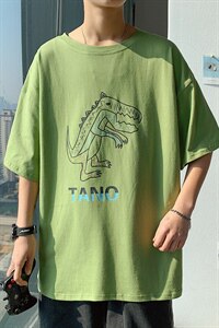 ！2021春夏纯棉男士短袖T恤百搭圆领半袖体恤上衣T232P25图片