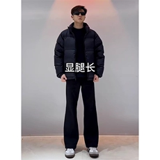 1506-1/KLZ3741/P37美式高街百搭弯刀西裤男春季新款垂坠感高级，男装西裤，星座1506-1