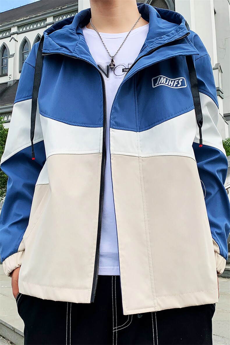2023新款秋冬季夹克男士韩版工装外套男潮流秋装衣服JK184-P60,男装夹克,星座1206（原A206）