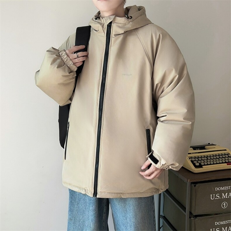 连帽冲锋衣棉服外套男冬宽松加厚保暖机能工装情侣棉衣TT568P90,男装夹克,星座1013-5