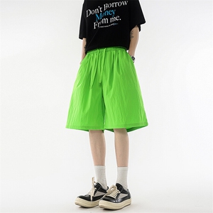 8XL-M多巴胺短裤男款夏季冰丝薄款休闲透气五分裤沙滩DK26004P25图片