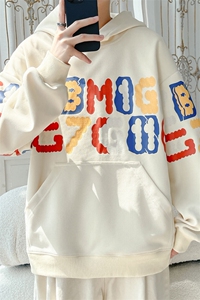 2025 春季新款 旋律风车大码菠萝格印花卫衣M-5X HW24873-特P50图片