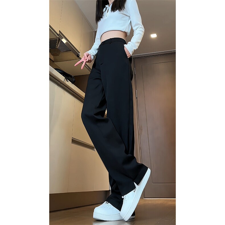 2026春季新款内景大码vibe风开叉微喇西装裤M-5XHK23101-特P35，男装西服套装，电商A022