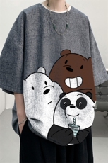 风复古亚麻短袖男棉麻t恤男半袖ZT71277-P35，男装T恤，电商A040