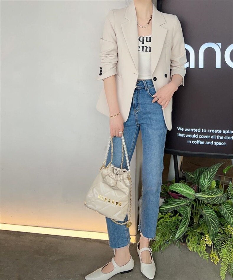 西装外套，女装西装，觅 愉