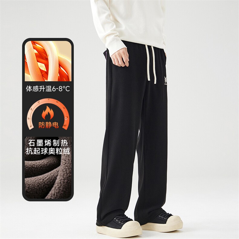 A178-1DY586AP90奥粒绒秋冬季美式休闲针织卫裤,男装休闲裤,电商A178-1
