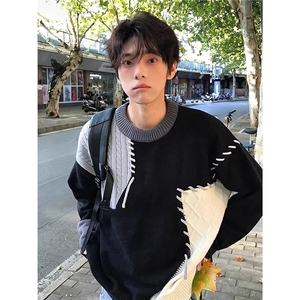 1506A/GZ200/P59个性卫衣宽松不规则长袖上衣图片