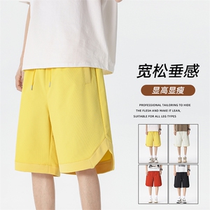 现货 夏季工装短裤男ins潮牌休闲百搭潮流痞帅五分裤D02516-P40图片
