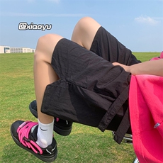 休闲短裤男款夏季运动冰丝速干宽松直筒伞兵美式潮牌机能五分裤子，男装休闲裤，星座512A（原616）