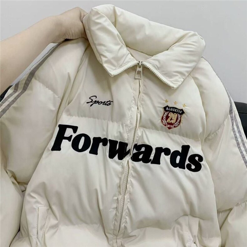 冬季立领棉衣外套男女加厚宽松保暖面包服外套MF8090-P88,男装棉衣,星座208-5