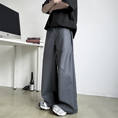 春夏秋哈伦九分男裤潮牌垂感西装裤子男士休闲西裤XZ052-P45，男装西裤，星座308B-1