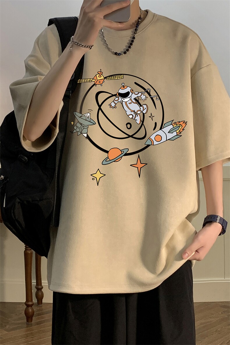 麂皮绒短袖t恤男大码半袖男JD82142-P25,男装T恤,电商A040