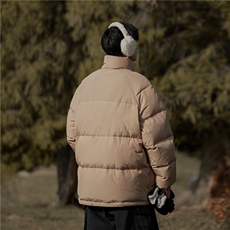 新疆山系港风冬款字母印花百搭休闲棉服A247-MY83712特批75控118，男装棉衣，电商A247