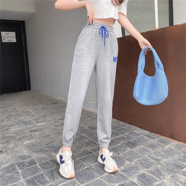 现货春款卫裤三个色，女装休闲裤，依水韩菲