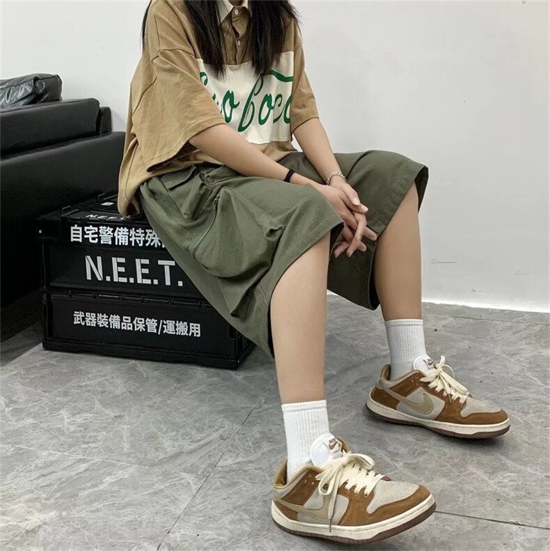 夏季2022新款高腰工装短裤宽松五分裤DK32P46,男装休闲裤,星座1116-2