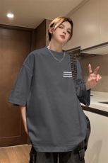 得物直播品质220克纯棉精梳xz605-dcm182-特批20控38，男装T恤，星座605(原A050)