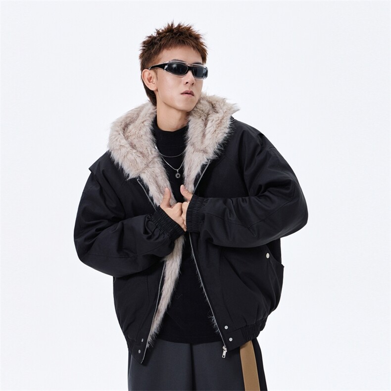 新款加厚长毛座山雕棉衣外套MY868-特P87,男装棉衣,星座210-1