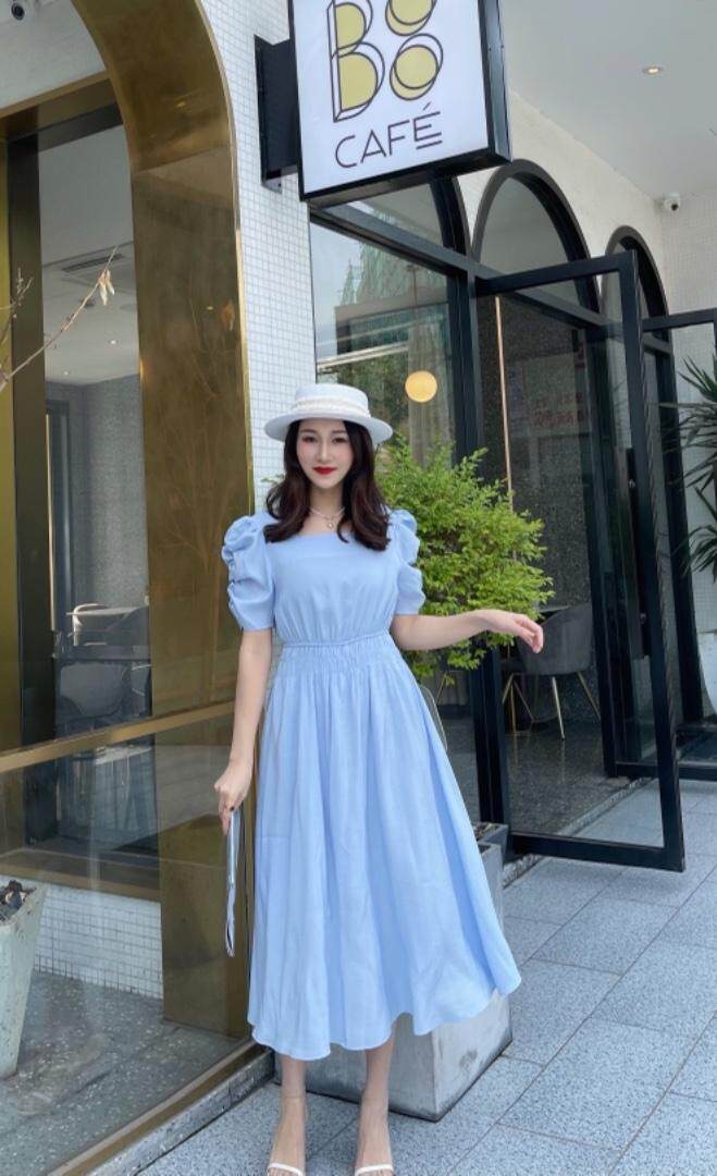 2021夏装新款修身气质女人味连衣裙，女装连衣裙，晗菲曼琪