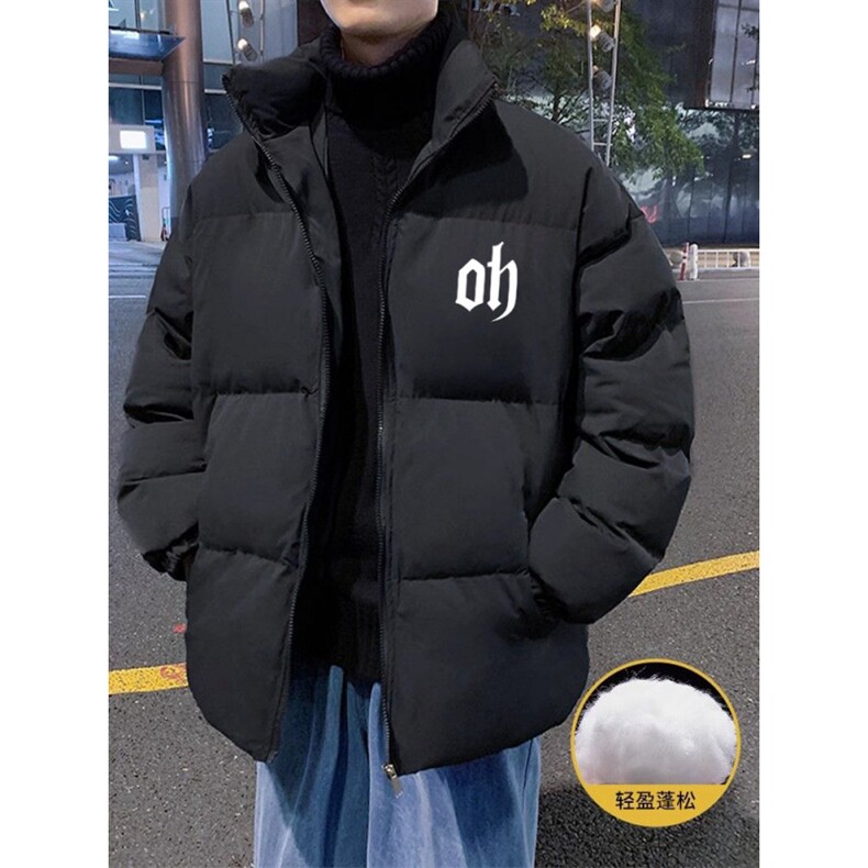 1506-1/M91291/P54棉衣男冬季加绒加厚棉袄外套青少宽松立领潮牌,男装棉衣,星座1506-1