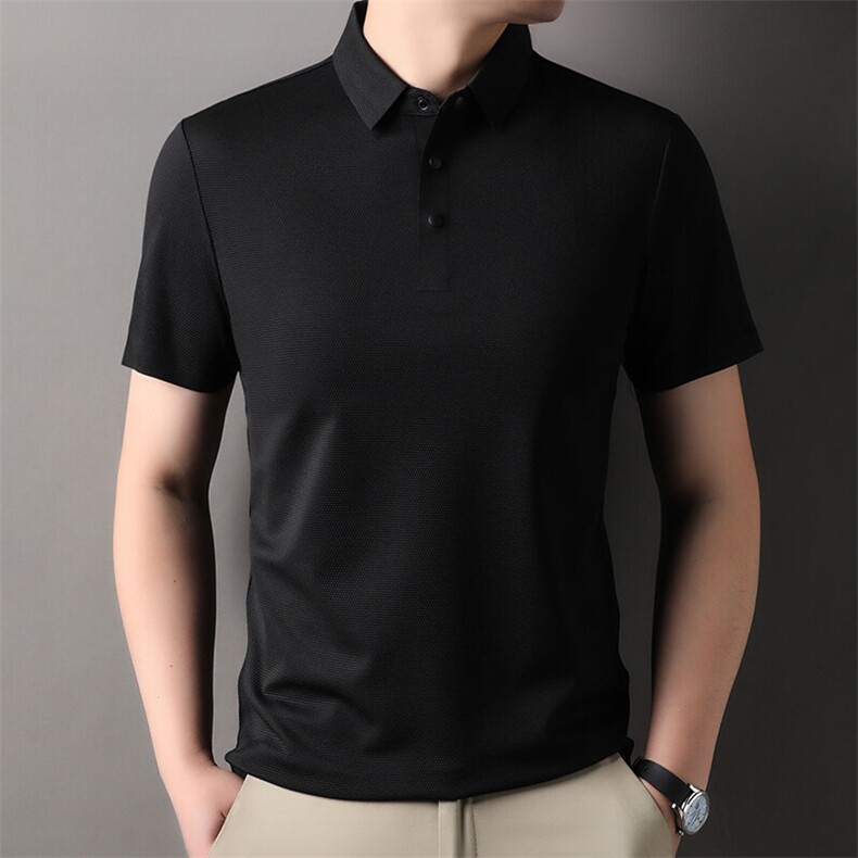 夏季新款男士POLO衫无痕男装速干短袖图片
