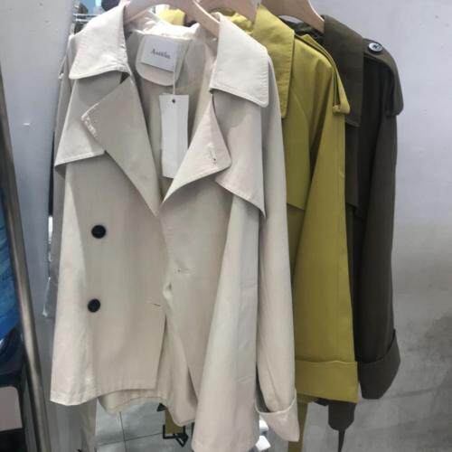 新款中长款风衣，女装风衣，And·Fan 范