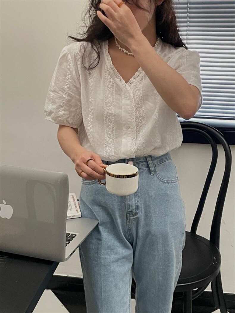 定制钩花小衫～，其它，DAP